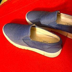 Denim sneakers brand new soft inside